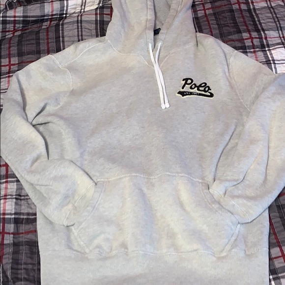 Polo Ralph Lauren Other - Polo Ralph Lauren Hoodie Sweatshirt Grey